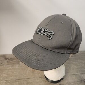 TaylorMade Golf Heritage Club Bugle Logo Gray Snapback Adjustable Baseball Hat